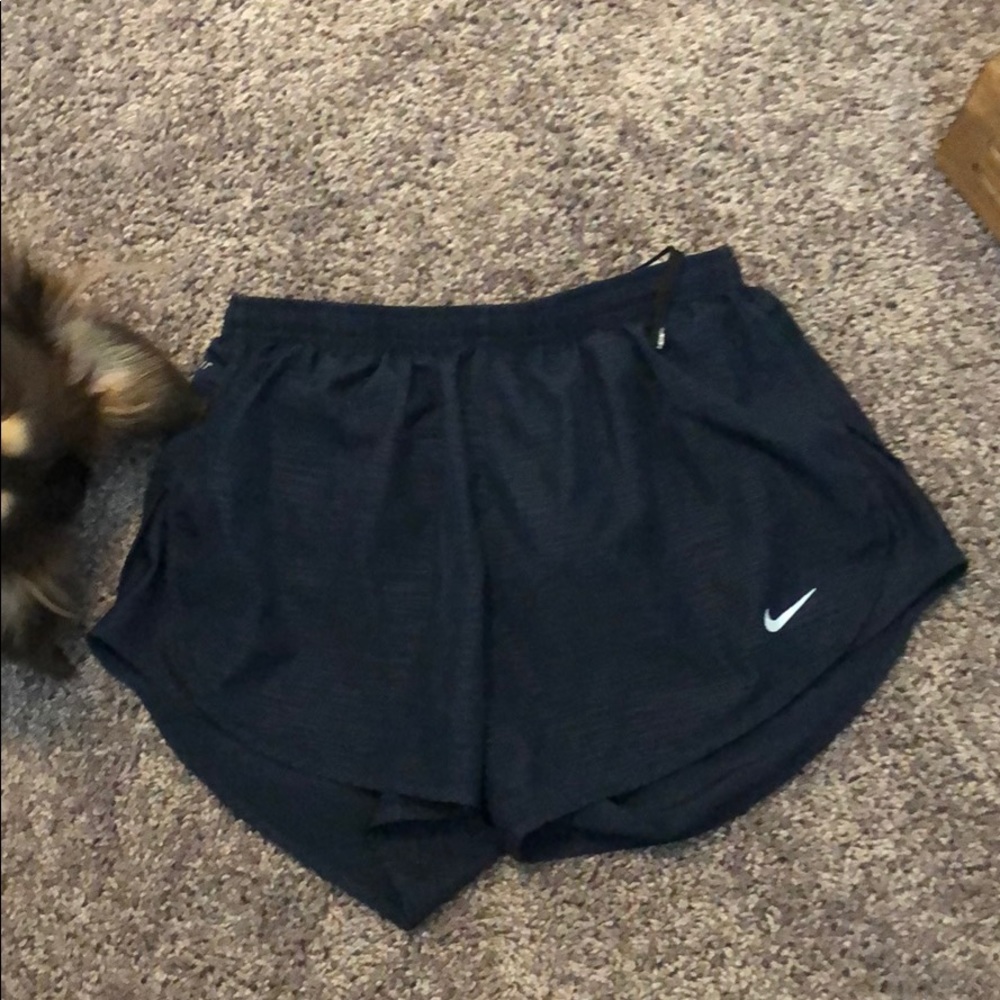 Navy blue nike shorts